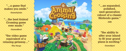 Animal Crossing: New Horizons Nintendo Switch Game - Worldshop