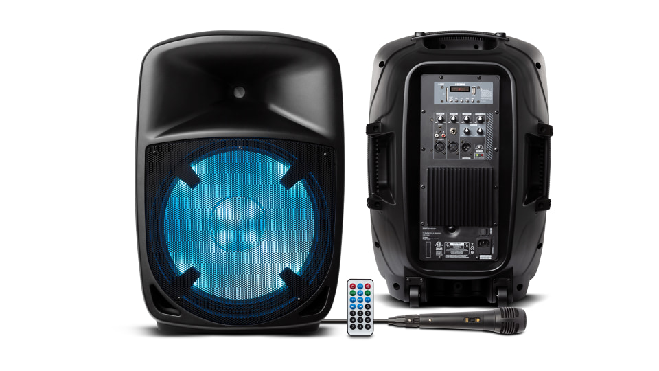 ION Audio Pro Glow 1500 Portable Bluetooth Speaker, Black, PROGLOW1500 - image 2 of 14