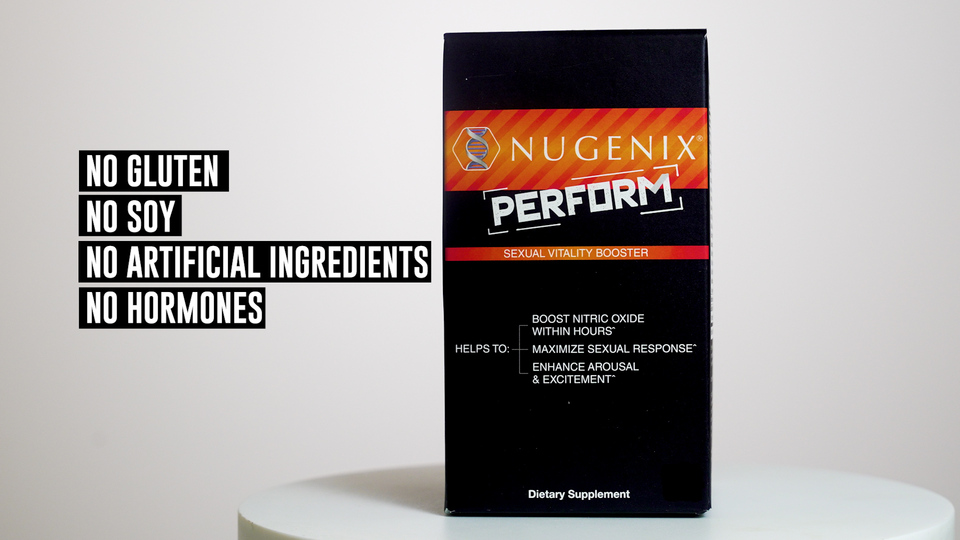 thumbnail video image 3 of (2 pack) Nugenix Perform Sexual Vitality & Nitric Oxide Booster, Men's Health Supplement, 63 Count, 3 of 14