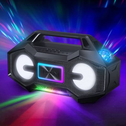 ION Audio Party Rocker Go HighPower Boombox Portable Speaker