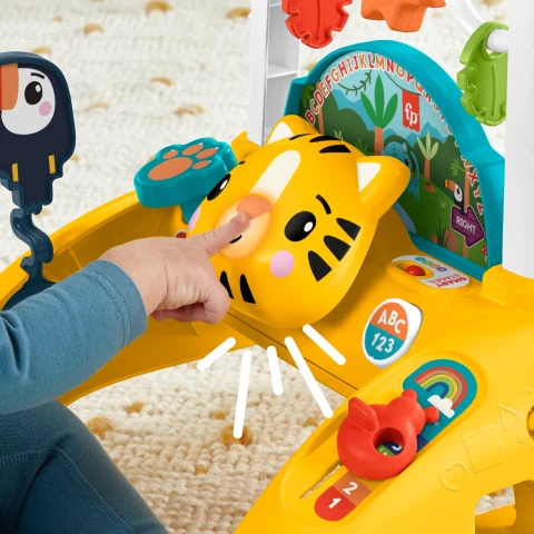 Fisher-Price 2-Sided Steady Speed Tiger Walker Electronic