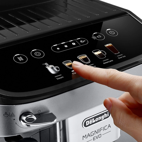 DeLonghi Magnifica Evo 61 Oz Espresso Machine with Frother in