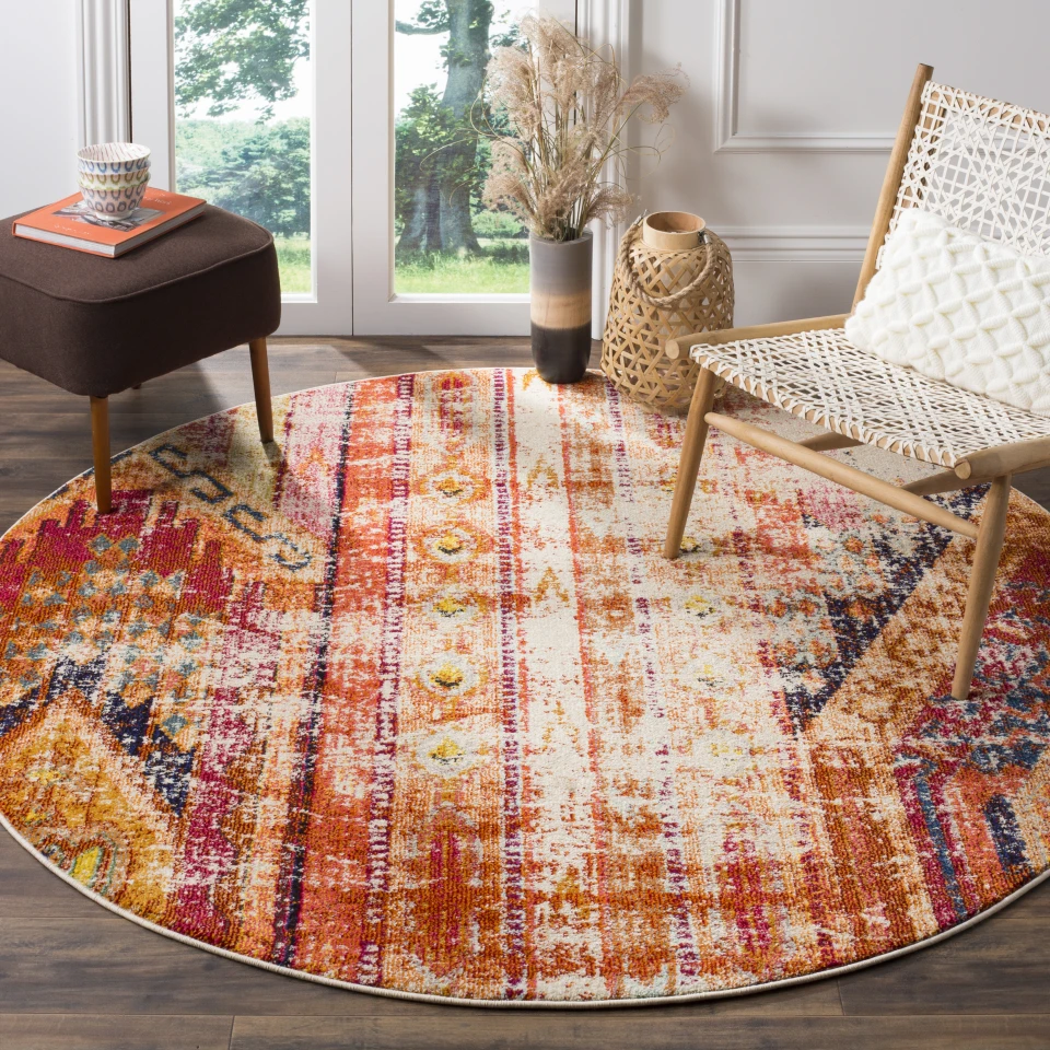 Safavieh Monaco Kolby 8 X 10 (ft) Indoor Distressed/Overdyed