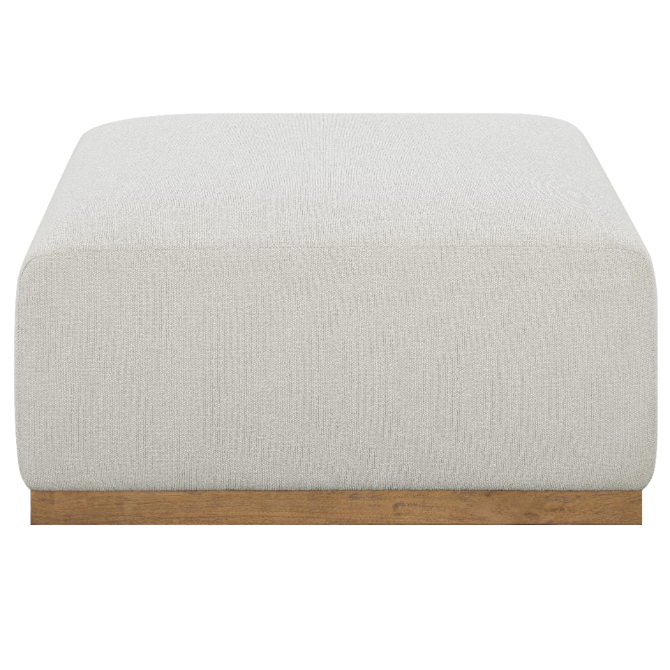 Henredon Murphy Fabric Modular Sectional with Ottoman