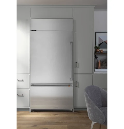 Cafe 21.3 Cu. ft. Built in Bottom Freezer Refrigerator Stainless Steel CDB36LP2PS1