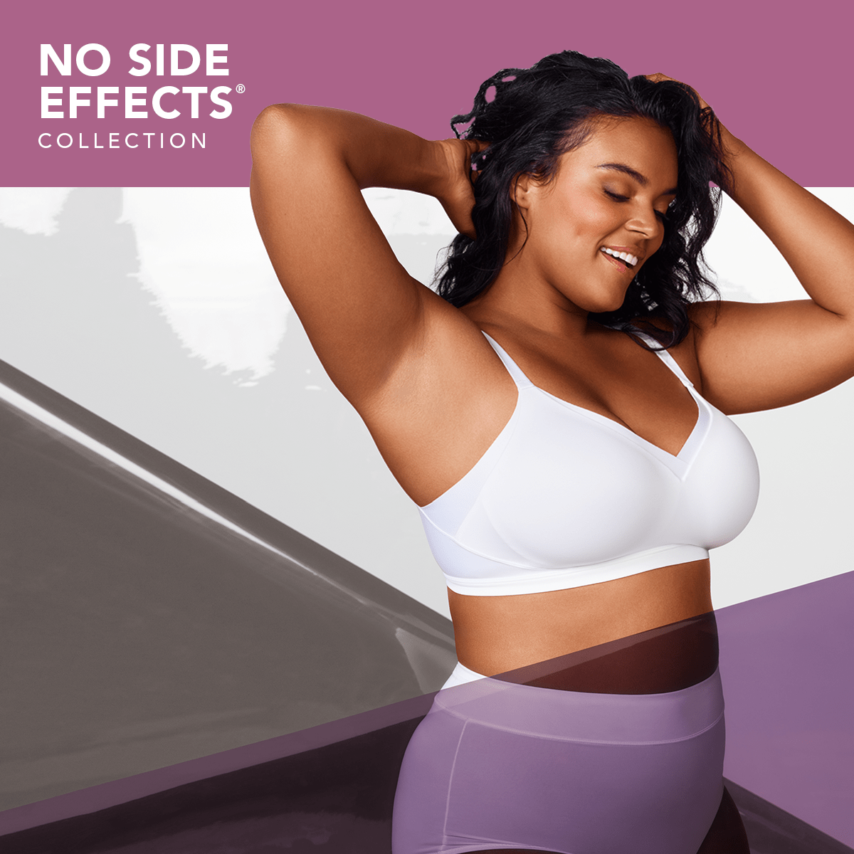 olga women's no side effects wire free contour bra