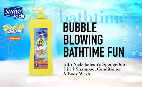 Suave Kids 2-in-1 Shampoo & Body Wash, SpongeBob SquarePants Suave Kids 2-in-1 Shampoo & Body Wash, SpongeBob SquarePants