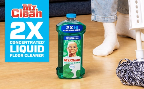 Mr. Clean Multi Surface Cleaner With Febreze Meadows & Rain