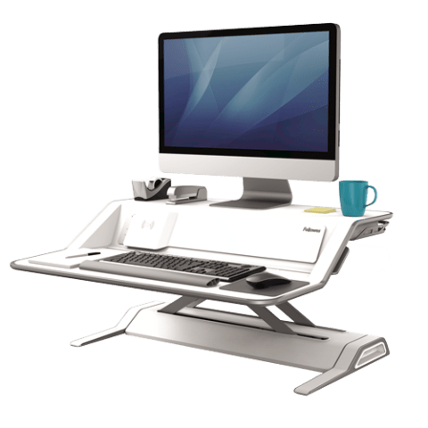 Amazon.com: Fellowes Lotus DX sit-Stand Workstation - Stand