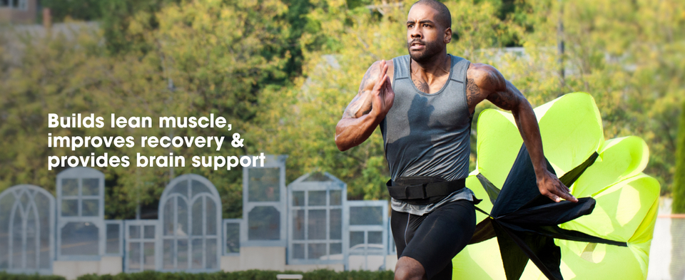 Builds lean muscle, improves recovery &amp; provides brain support