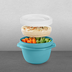 Rubbermaid 50-Piece Food Storage Containers with Lids for Lunch, Meal Prep,  and Leftovers, Dishwasher Safe, Set of 25, Marine Blue