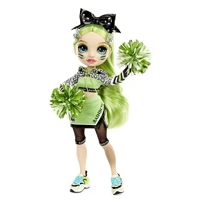 Rainbow High Cheer Jade Hunter Doll with Pom Poms and Accessories