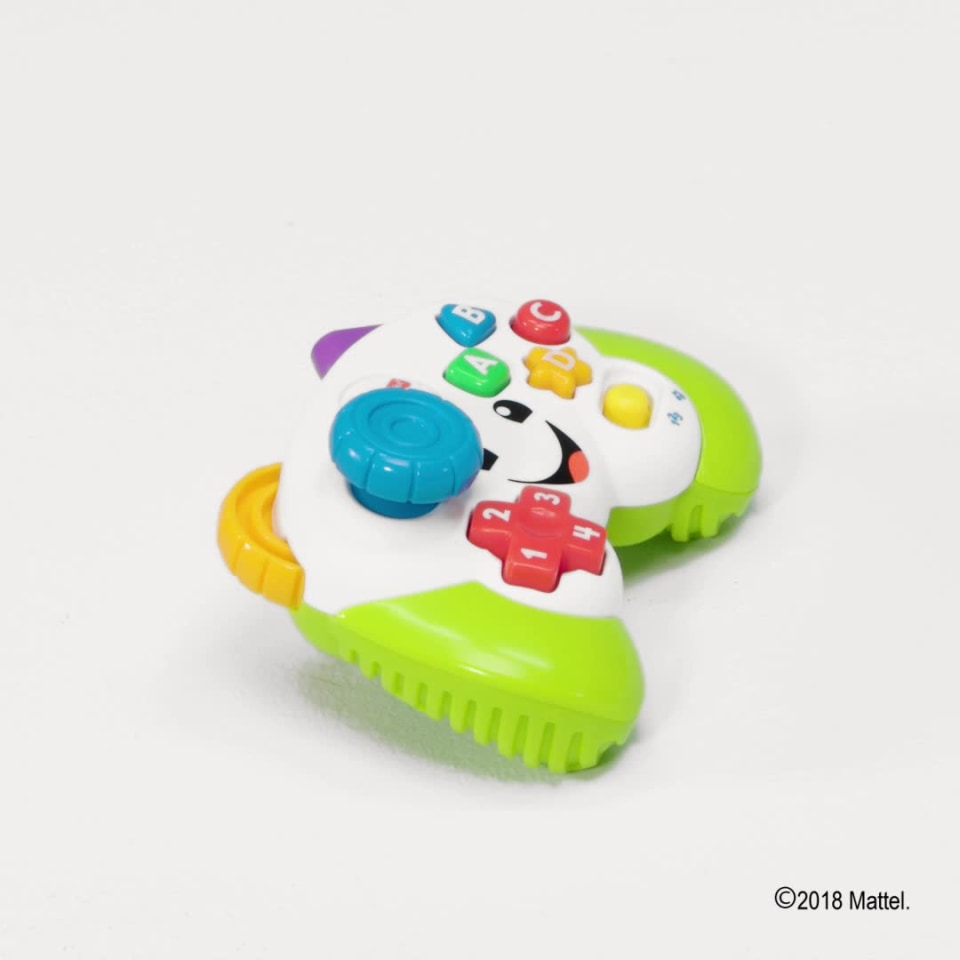 FisherPrice Pretend Game Controller Baby Toy with Music Lights and