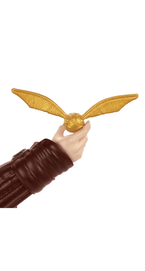 Quidditch Harry Potter Figure & Broomstick Detailed Mattel