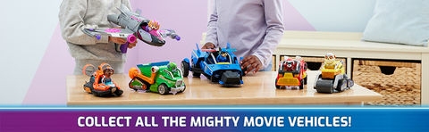 Paw Patrol: The Mighty Movie, juguete de avión con figura de acción Skye  Mighty Pups, luces y sonidos, juguetes para niños y niñas mayores de 3 años