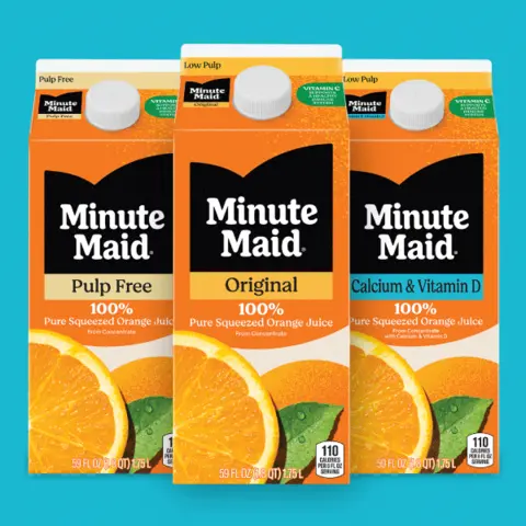 Minute Maid Premium Pulp Free Orange Juice Frozen Concentrated