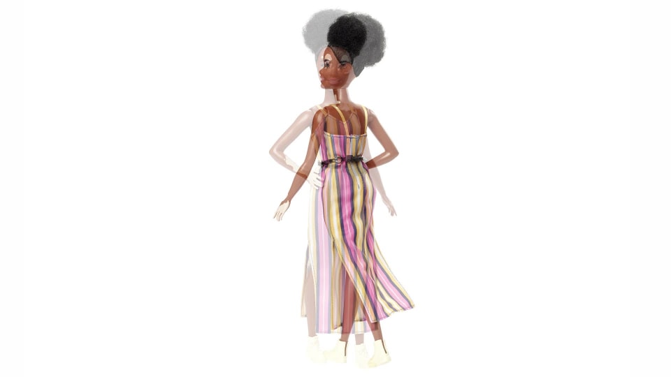 Barbie Fashionistas Doll #135 With Vitiligo - image 2 of 7