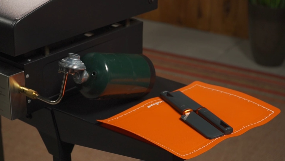 Blackstone Adventure Ready Stow and Go Silicone Knife Set Roll