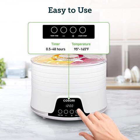 thumbnail video image 2 of Cosori Pioneer 5-Tray Food Dehydrator, 2 of 11