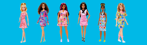 Barbie Fashionistas Doll, Braces & Rainbow Dress