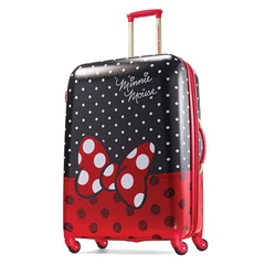 American Tourister Disney Minnie Mouse Red Bow 28 Hardside Lightweight Luggage Color Multi JCPenney