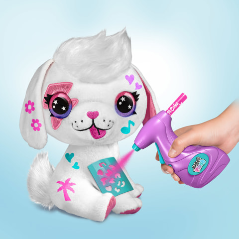 Airbrush Plush Puppy - Soft and Customizable 8 Plush Craft Kit 