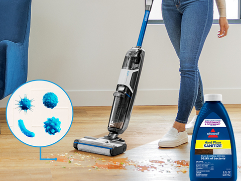 BISSELL CrossWave HF3 22.2 Volt Cordless Wet/Dry Pet Stick Vacuum in the  Stick Vacuums department at