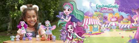 City Tails setindeki Enchantimals dostlarınızla tanışın!