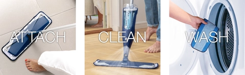 Bona Microfiber reusable cleaning pad for mops