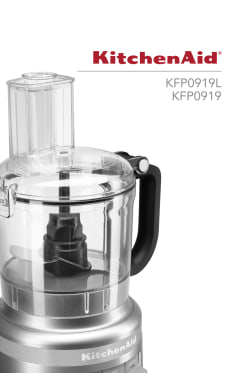 KitchenAid KFP0711CU 7-Cup Food Processor, Contour Silver for sale online