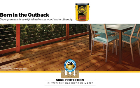 Cabot Australian Timber Oil Pre Tinted Jarrah Brown Transparent Exterior Stain And Sealer Gallon In The Exterior Stains Department At Lowes Com