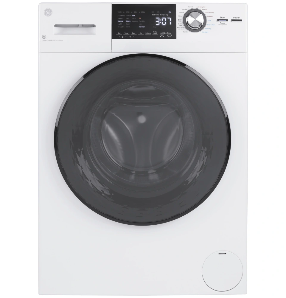 GE GFQ14ESSNWW GE 24 2.4 cu. ft.Capacity Front Load Washer Condenser Dryer Combo GFQ14ESSNWW Rosner s Appliance West Palm Beach FL