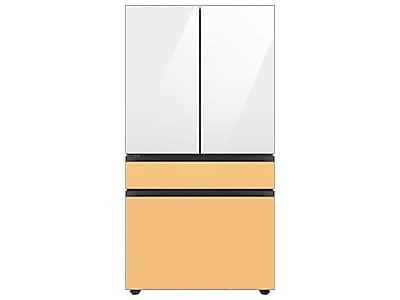 RAF36DMMQN by Samsung - Bespoke 4-Door French Door Refrigerator Panel in  Navy Steel - Middle Panel