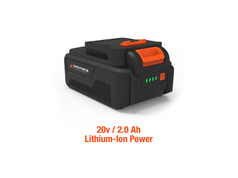 YARD FORCE 20-Volt XTRA High Performance Lithium-Ion Battery Pack 2.0 Ah  0240229001 - The Home Depot