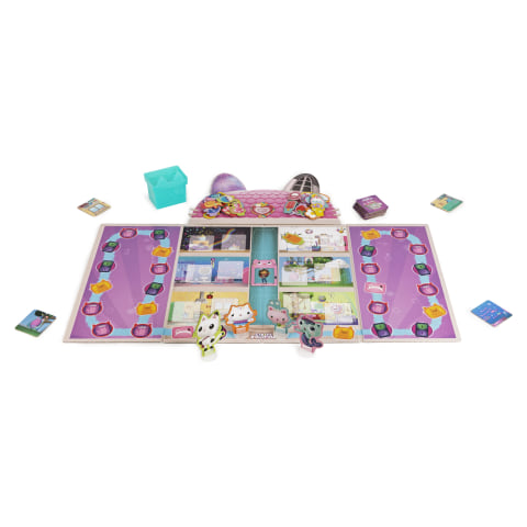 Gabby's Dollhouse, Charming Collection Game Board Game for Kids Based on  the Netflix Original Series Gabby's Dollhouse Toys, for Kids Ages 4 and up
