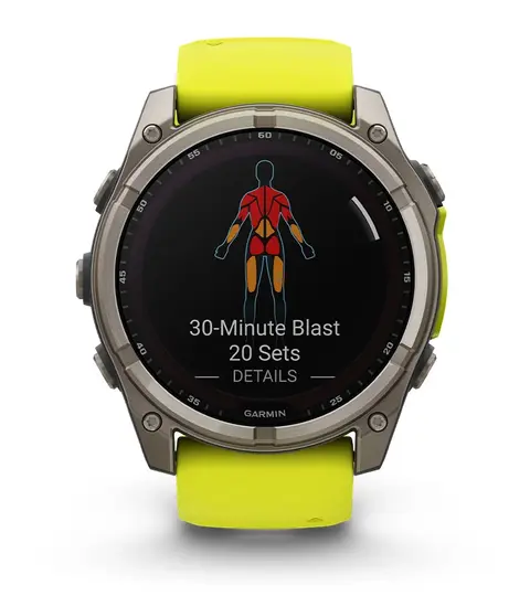 Garmin fēnix 8 Solar Sapphire GPS Smartwatch 51mm Fiber reinforced