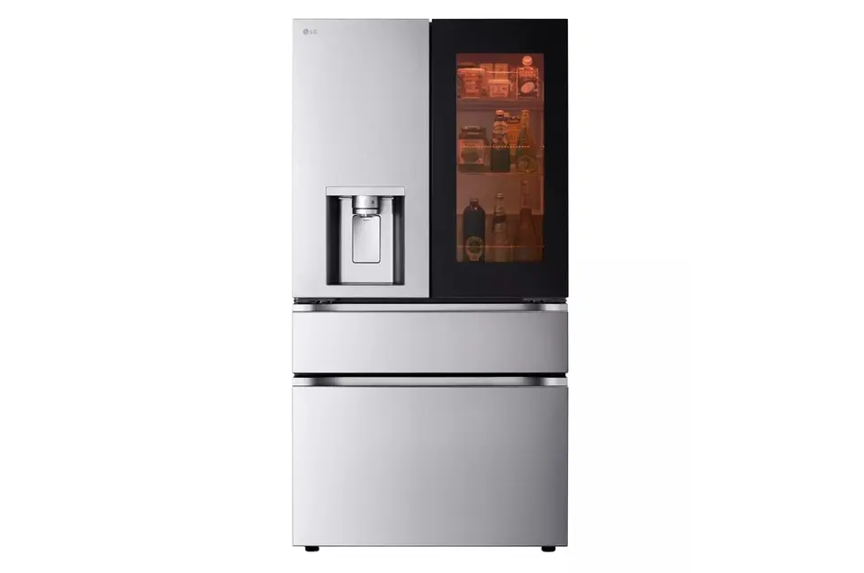 LG - LF29S8365S - 29 cu. ft. Smart InstaView Door-in-Door Standard