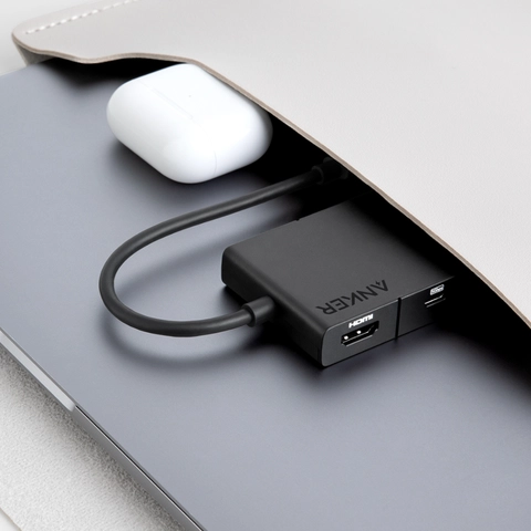 Anker 332 USB-C Hub (5-in-1, 4K HDMI) - Micro Center