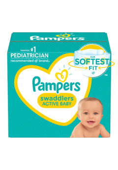 Pampers Pure Diapers Size 2, 186 Count (Select for More Options) 