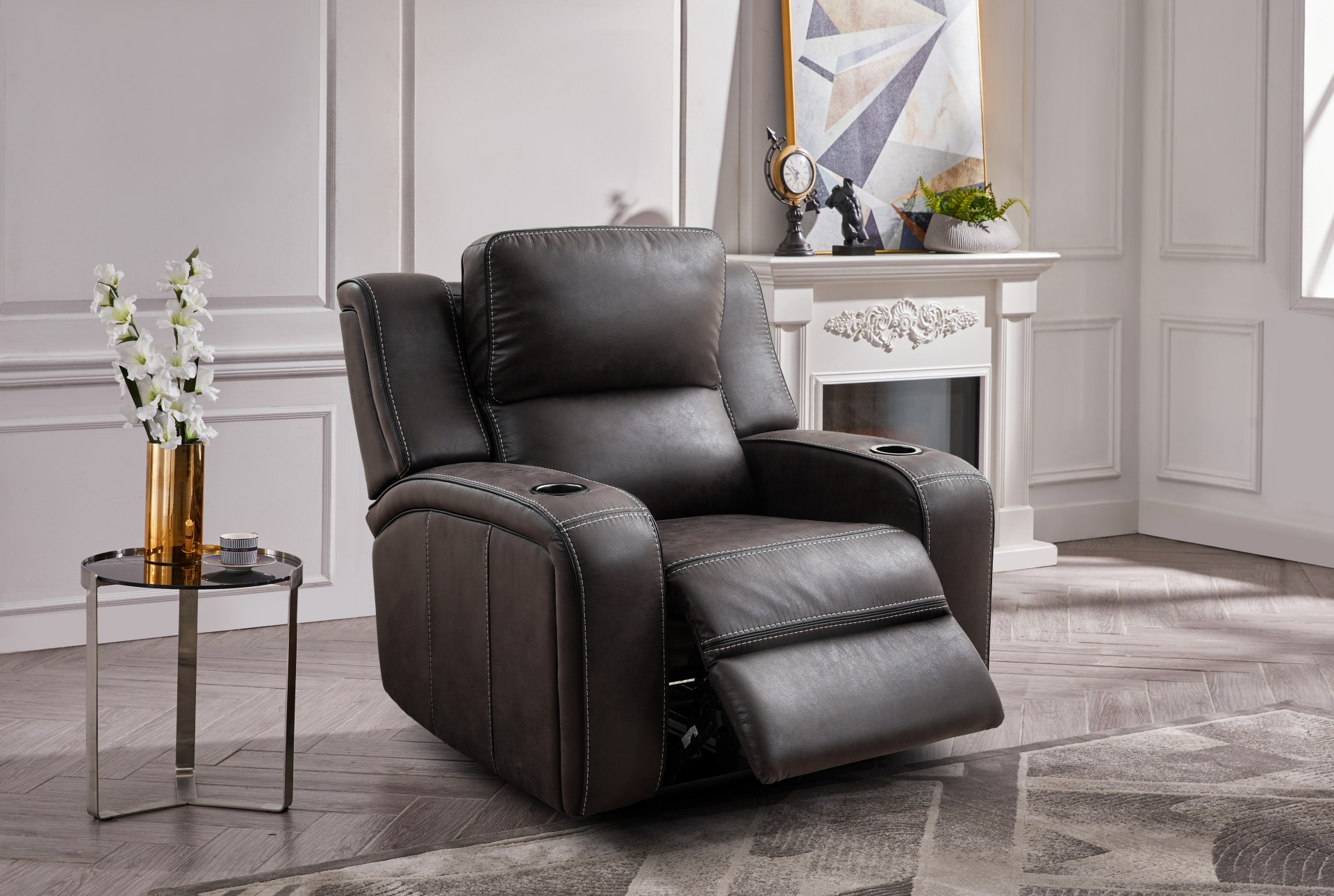 Power Recliner 1558095 With Adjustable Power Headrest   1920 