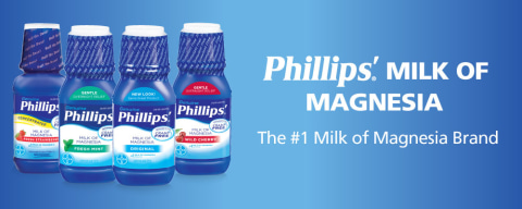 Phillips' Milk of Magnesia Liquid Laxative, Wild Cherry Flavor, Stimulant &  Cramp Free Relief of Occasional Constipation, #1 Milk of Magnesia Brand 26