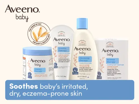 Aveeno Baby Eczema Therapy Soothing Bath Treatment, Count Meijer