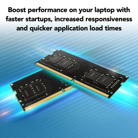 Lexar 32GB (2 x 16GB) DDR4-3200 PC4-25600 CL22 Dual Channel Laptop