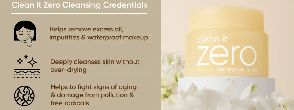 HELPS REMOVE OIL AND WATERPROOF MAKEUP AND DEEPLY CLEANSES SKIN