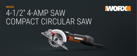 WORX WORXSAW 4.5 Amp Corded 4 1 2