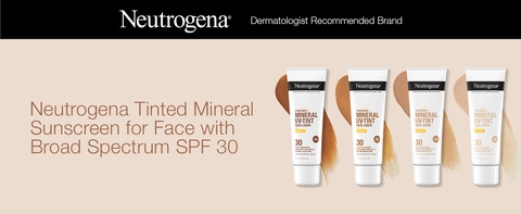 Neutrogena Purescreen+ Tinted Mineral Sunscreen for Face with SPF 30 Collection