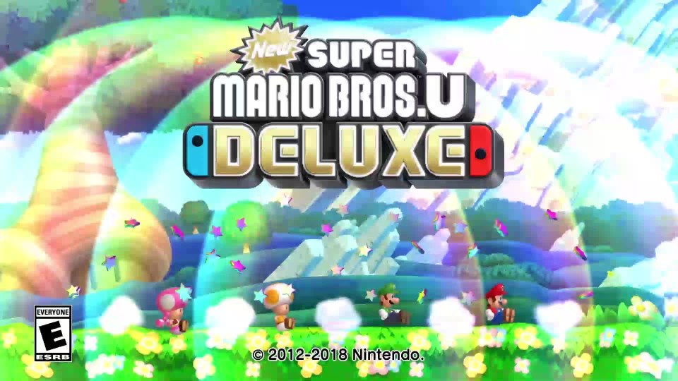 New Super Mario Bros U [ Deluxe ] (Nintendo Switch) NEW