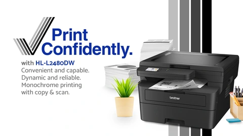 HL-L2480DW | PrintersAIOs | PrintersAIOsFaxMachines | By Brother