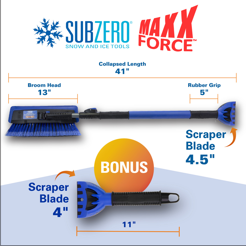 Be Prepared for the Winter Weather with All the Benefits of Maxx-Force Glacier