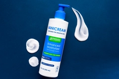 A bottle of Vanicream Enhanced Moisturizer